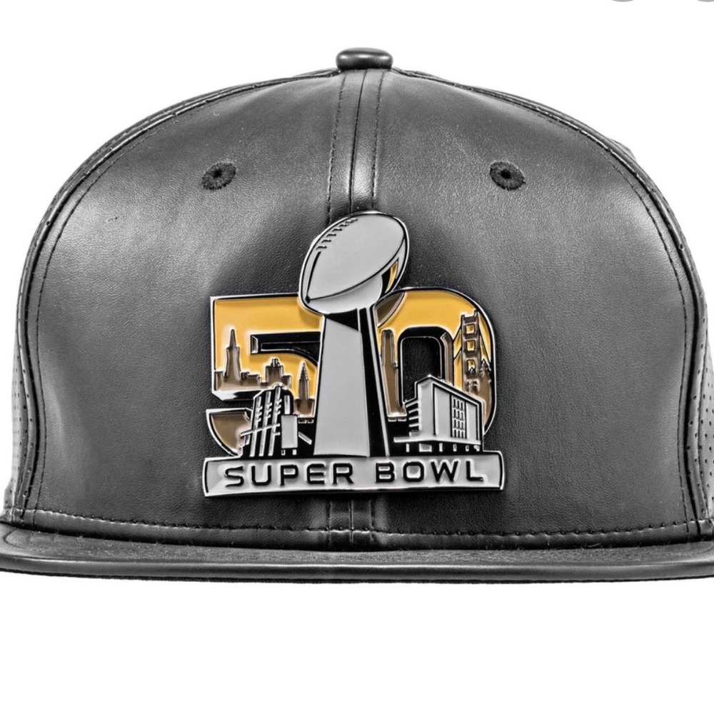 New Era 50th Anniversary Super Bowl Flat Brim Hat
